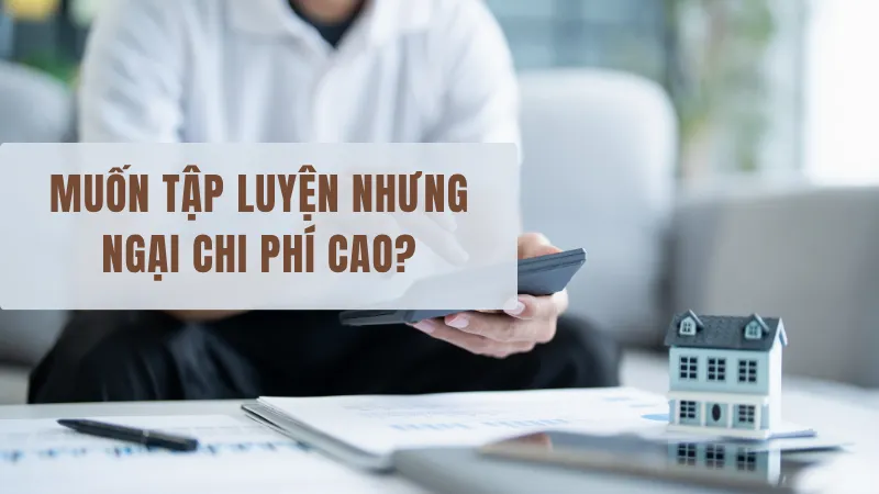 Nhiều người muốn mua máy tập nhưng ngại chi phí cao