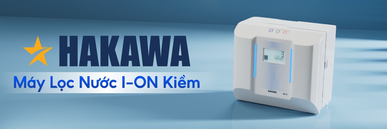 Máy lọc nước ion kiềm Hakawa