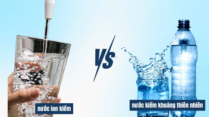Nước ion kiềm và nước kiềm khoáng thiên nhiên có nên đun sôi