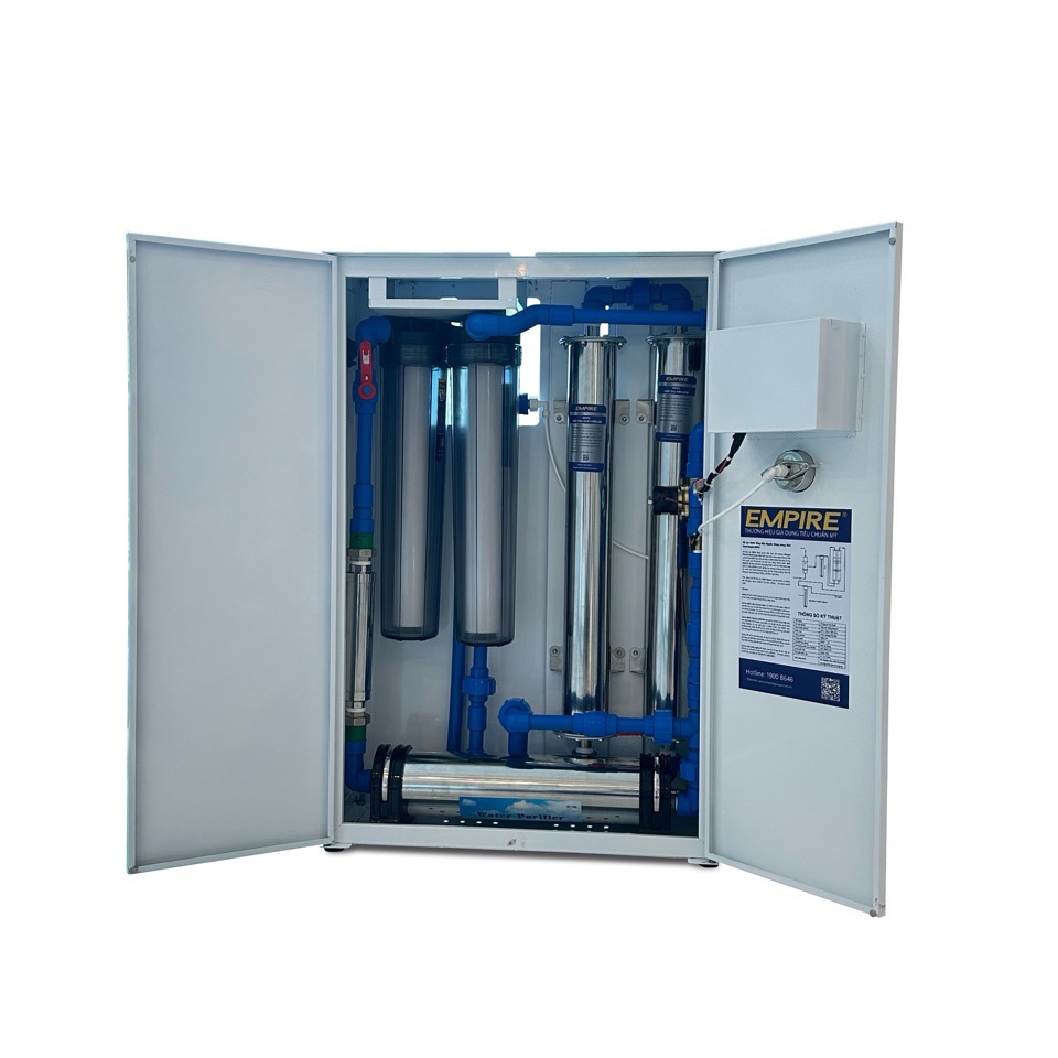 Bộ lọc nước đầu nguồn Hakawa HA-1000T bên trong