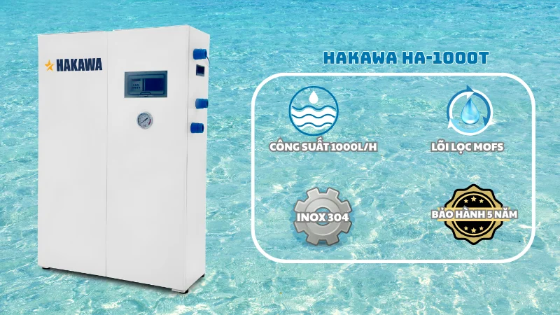 Bộ lọc nước đầu nguồn Hakawa HA-1000T