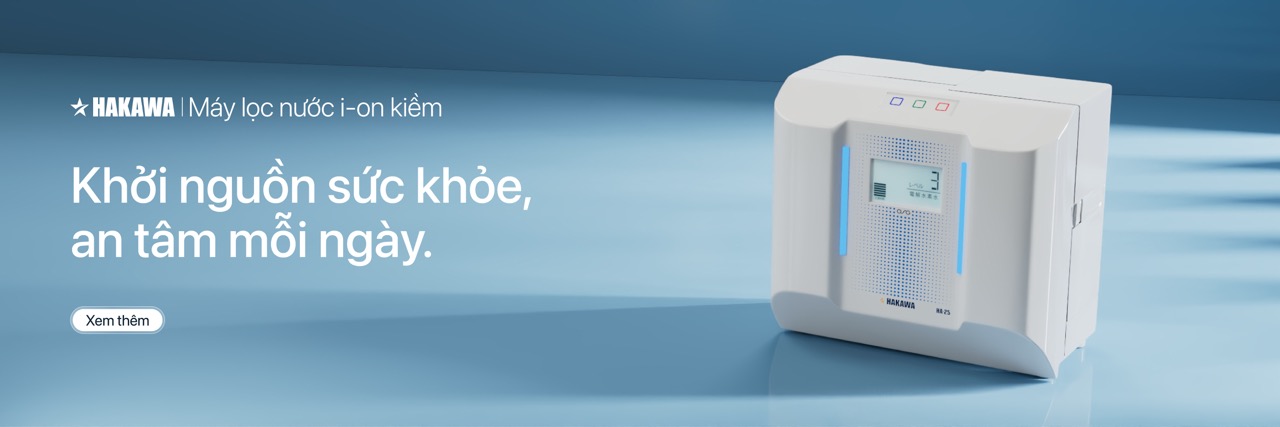 Máy lọc nước ion kiềm hakawa