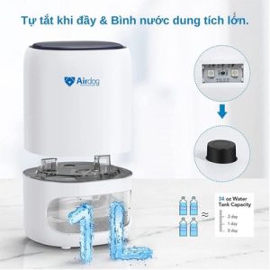 Máy hút ẩm mini Hakawa D02 8 Hakawa Airdog D02