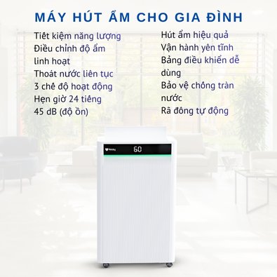 Máy hút ẩm Hakawa Airdog M320 2 Máy hút ẩm Hakawa Airdog M320
