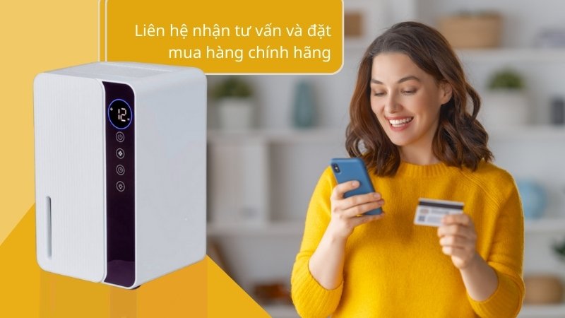 Máy hút ẩm mini Hakawa Airdog BW405 16 Liên hệ chính hãng