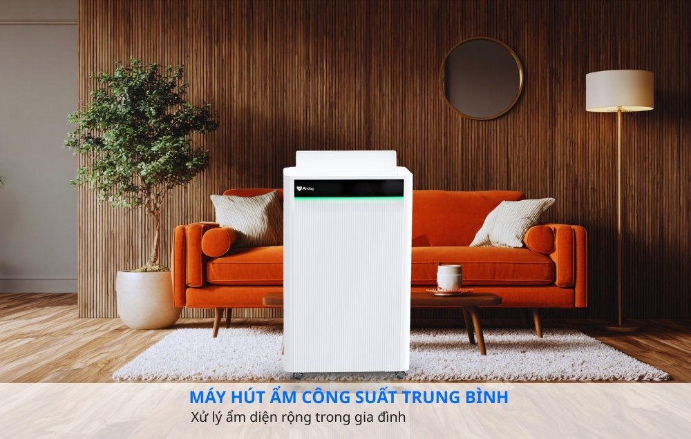 Máy hút ẩm công suất trung bình