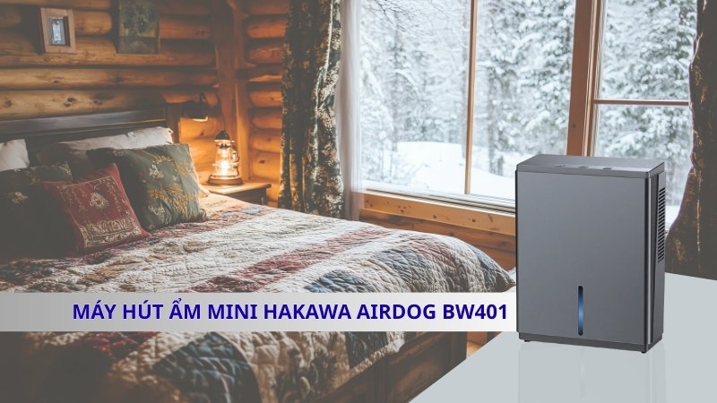 Máy hút ẩm mini Hakawa Airdog BW401 12 Máy hút ẩm mini Hakawa Airdog BW401