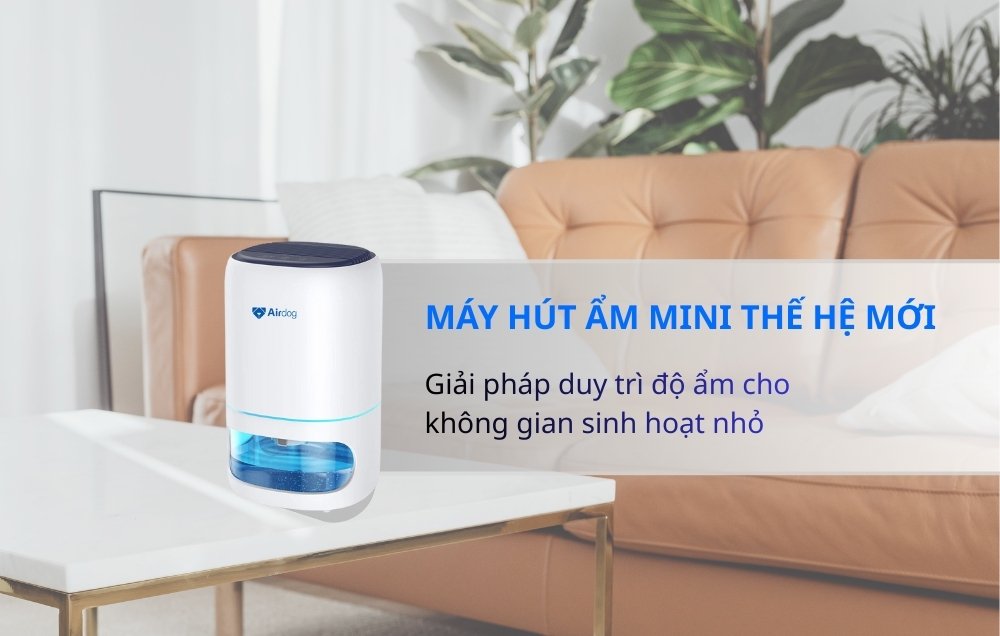 Máy hút ẩm mini thế hệ mới