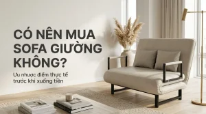 có nên mua sofa giường không ưu điểm và nhược điểm