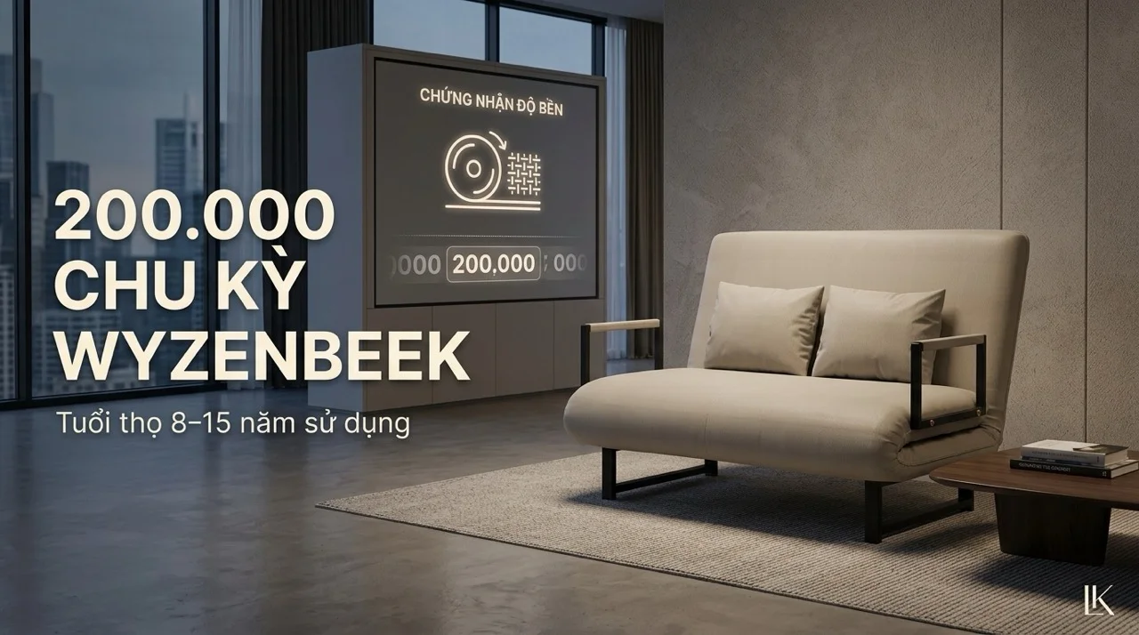 Da Ultra Microfiber Là Gì? Vì Sao Bền Hơn Da PU Gấp 3 Lần 7 Da Ultra Microfiber HAKAWA đạt 200.000 chu kỳ Wyzenbeek