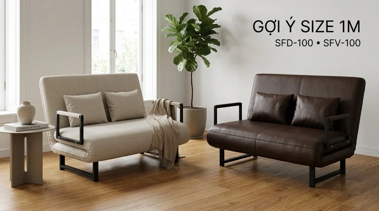 Sofa Giường Cho Người Lớn Tuổi - Êm Ái & An Toàn 9 Gợi Ý Model HAKAWA Phù Hợp Nhất Cho Người Cao Tuổi