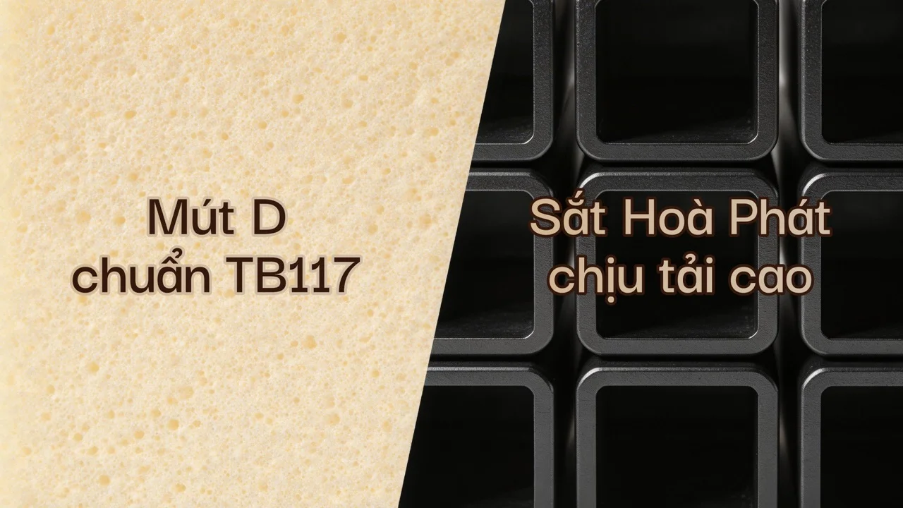 Sofa Giường Da HAKAWA SFD-100 17 Khung sắt và mút xốp của sofa giường SFD-100
