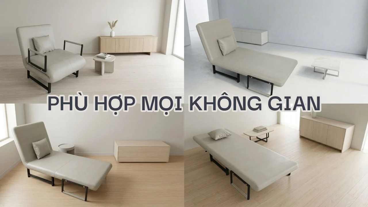 Sofa Giường Da HAKAWA SFD-80 19 SFD-80 phù hợp với mọi không gian