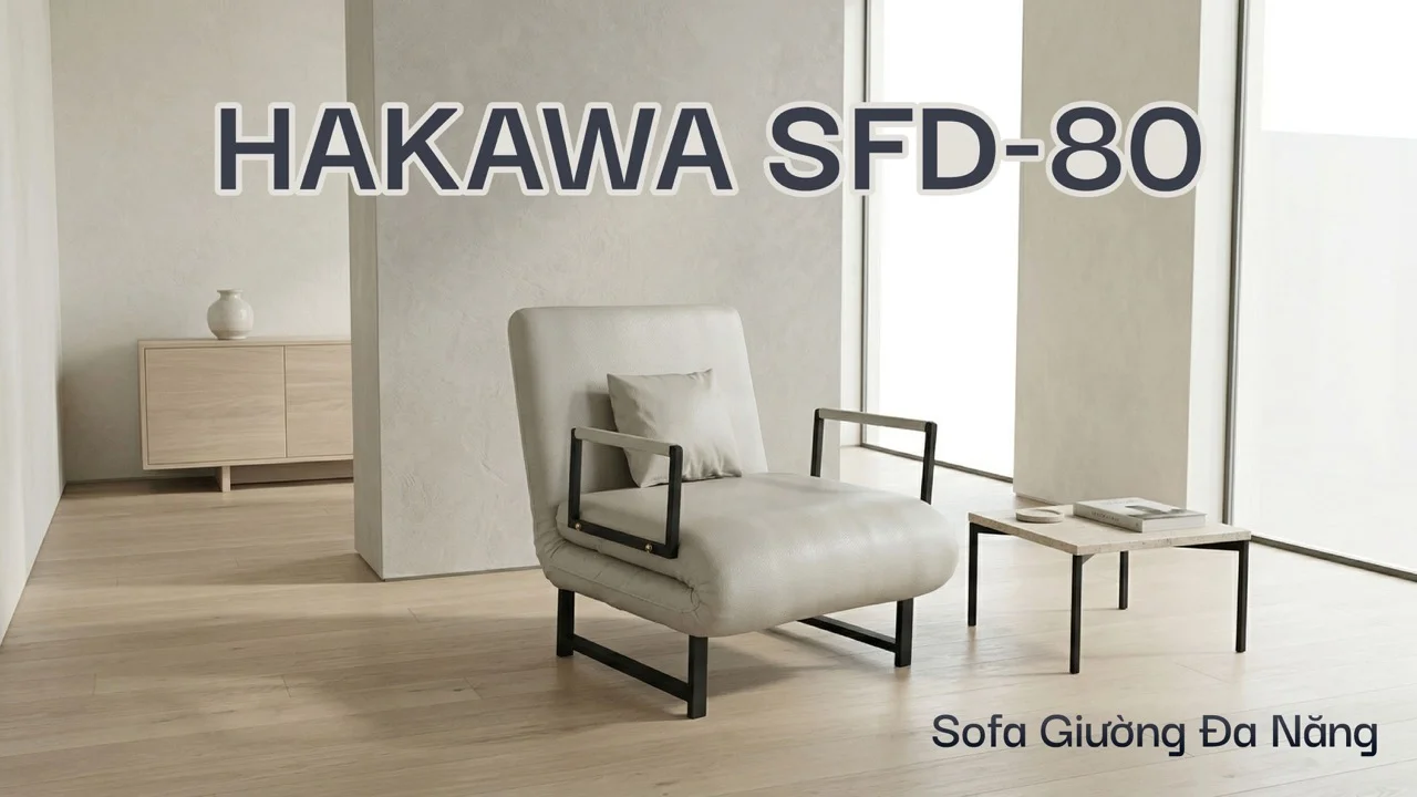 Sofa Giường Da HAKAWA SFD-80 14 Sofa Giường HAKAWA SFD-80