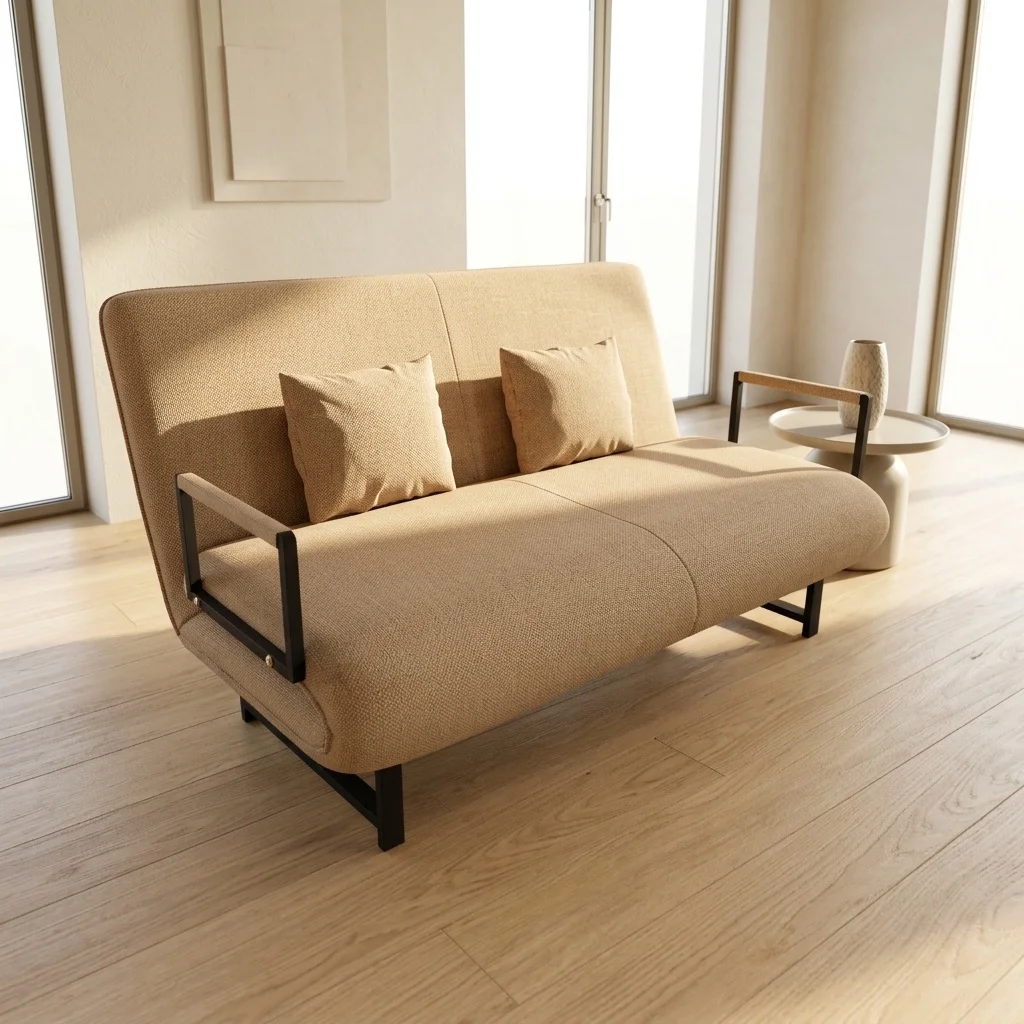 Sofa Giường Vải HAKAWA SFV-150 6 Sofa Giường Vải HAKAWA SFV-150 màu be