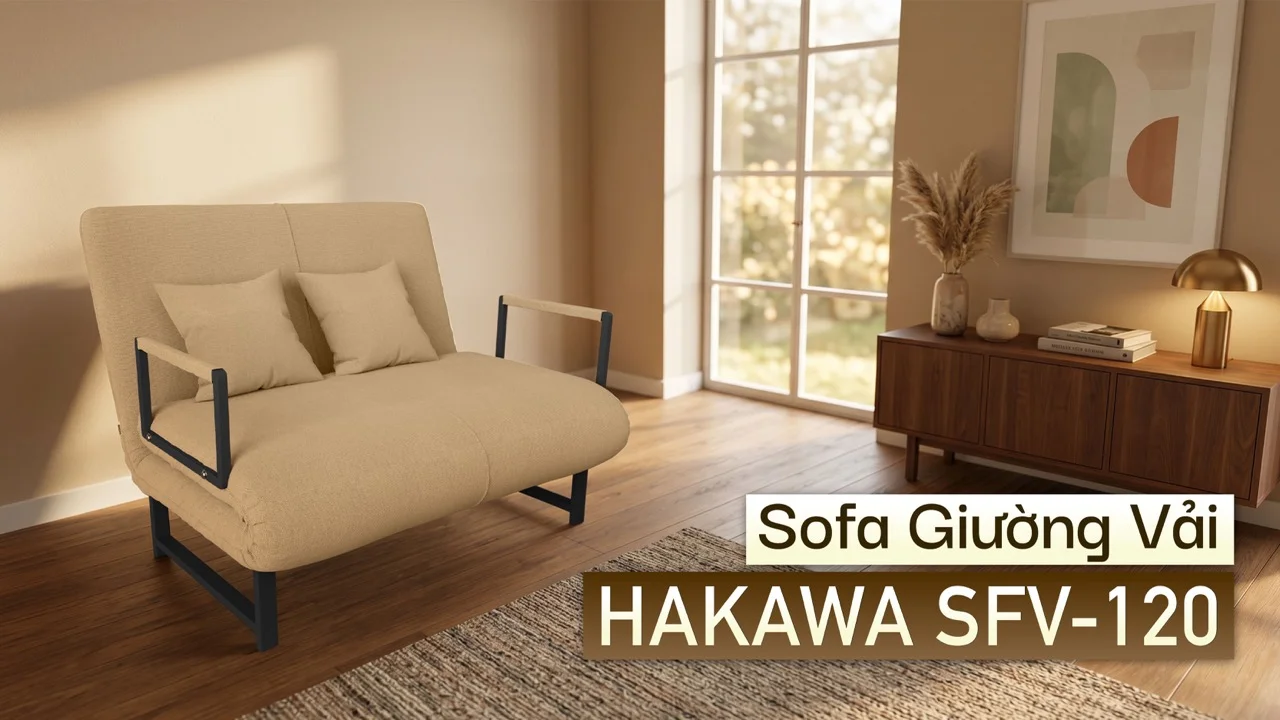 Sofa Giường Vải HAKAWA Vải SFV-120 12 Sofa Giường Vải HAKAWA Vải SFV-120