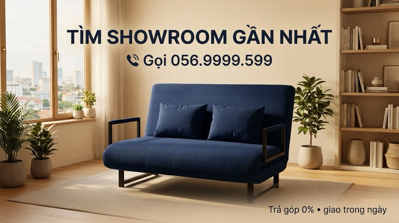 Mua Sofa Giường Ở TPHCM - Showroom & Địa Chỉ Uy Tín 8 Tìm Showroom HCM Gần Nhà