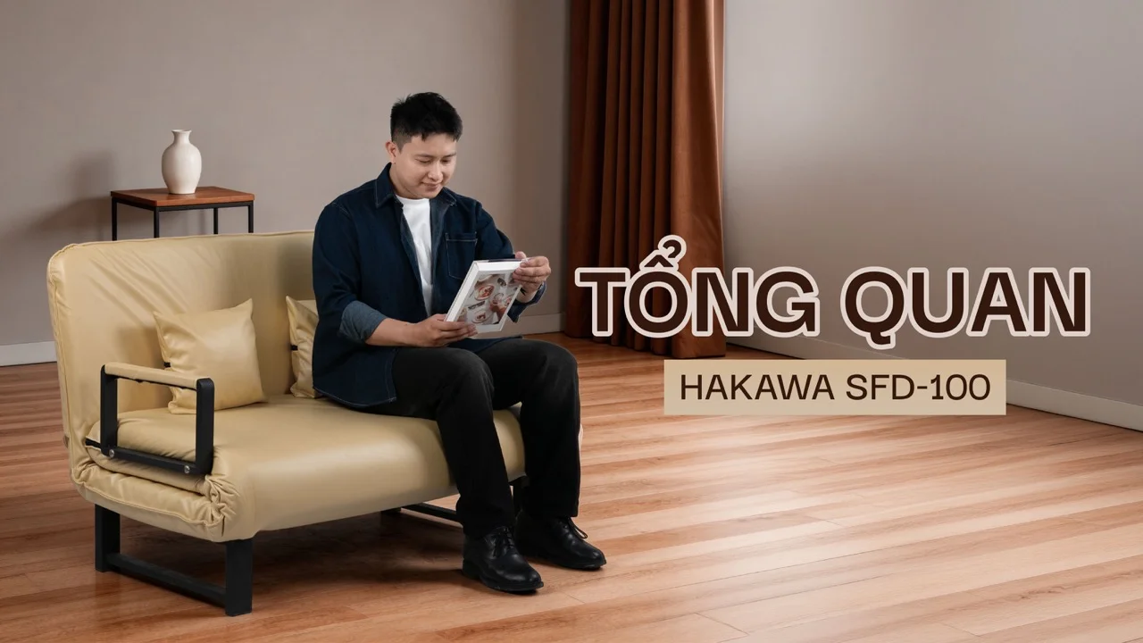 Sofa Giường Da HAKAWA SFD-100 14 Tổng quan về HAKAWA SFD-100