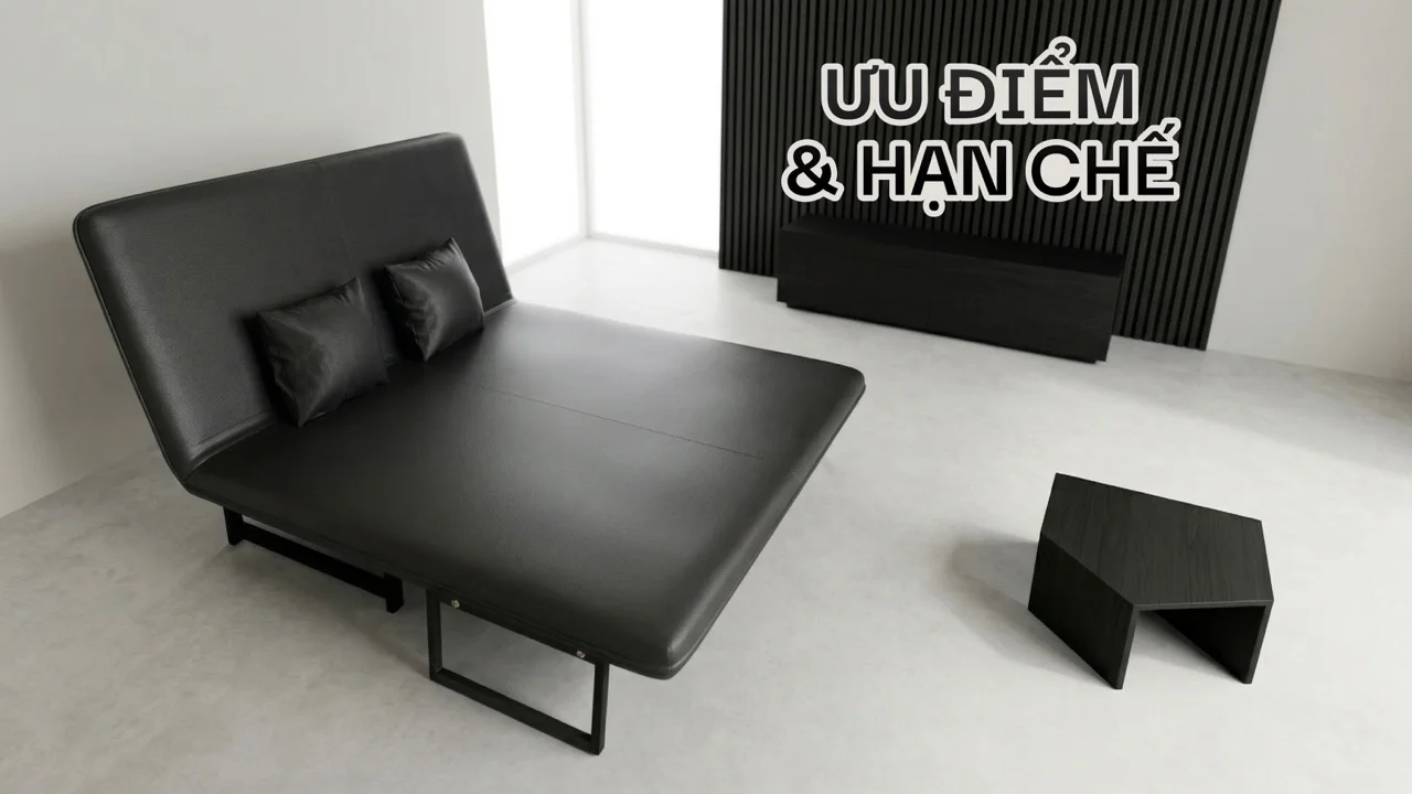 Sofa Giường Da HAKAWA SFD-150 19 Ưu điểm và hạn chế của SFD-150
