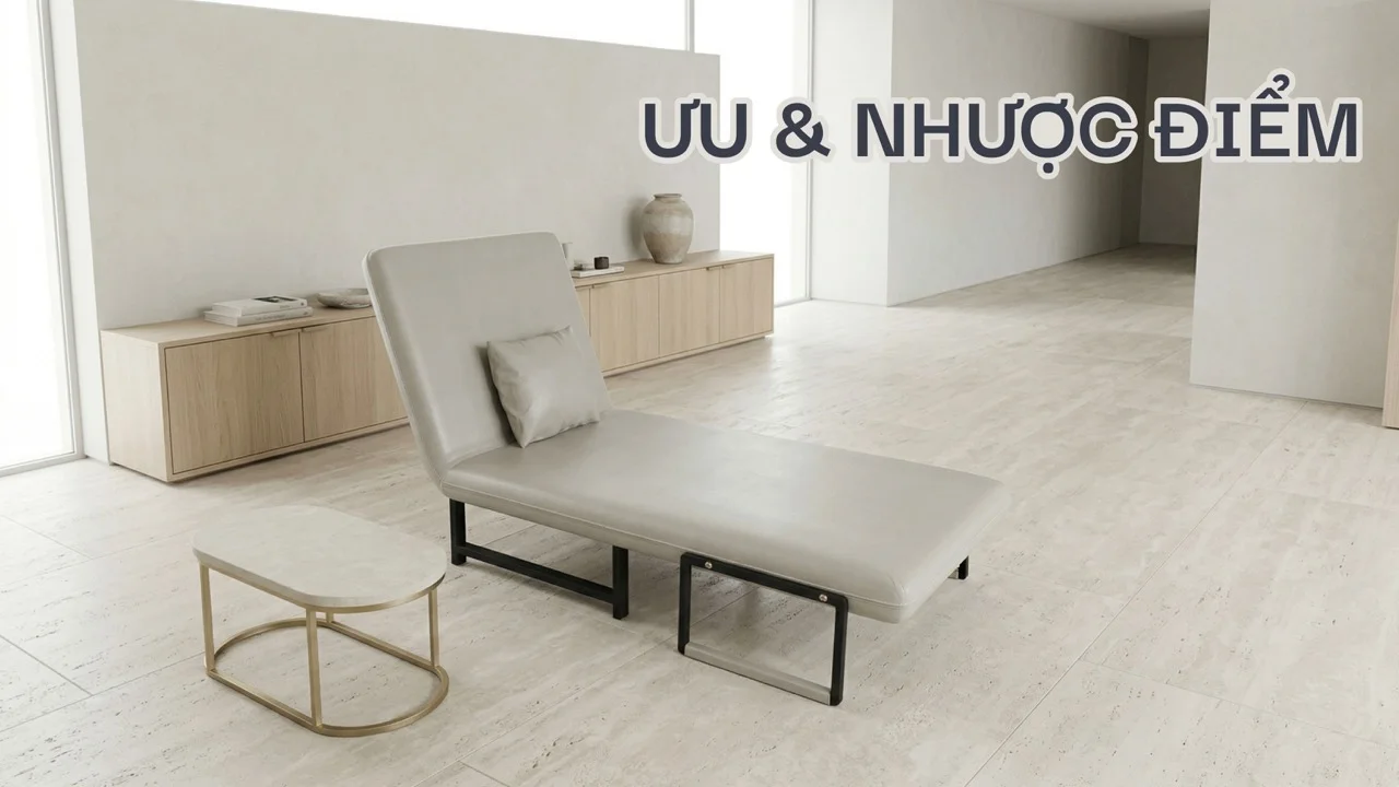 Sofa Giường Da HAKAWA SFD-80 18 Ưu điểm và nhược điểm Sofa giường HAKAWA SFD-80