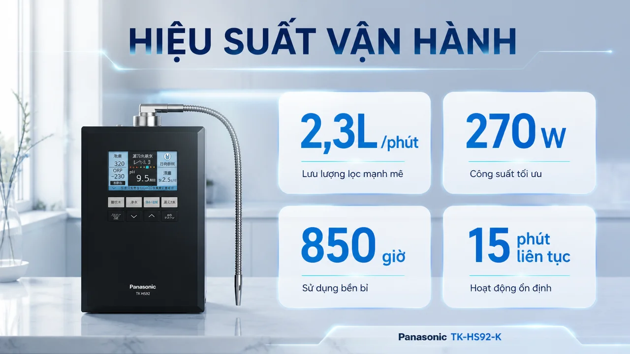 Hiệu suất vận h&agrave;nh