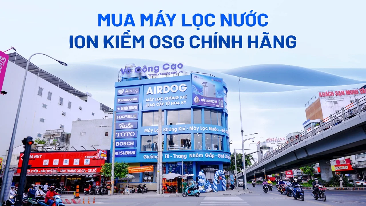 Mua máy lọc nước ion kiềm OSG chính hãng ở đâu?