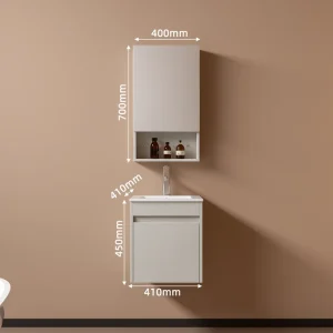 Kích thước bộ tủ lavabo Hakawa JT-001 cỡ 41 cm