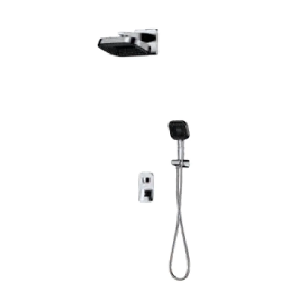 Bộ sen âm tường nóng lạnh Hakawa HK-SA31 2 Bộ sen âm tường nóng lạnh Hakawa HK-SA31 màu chrome