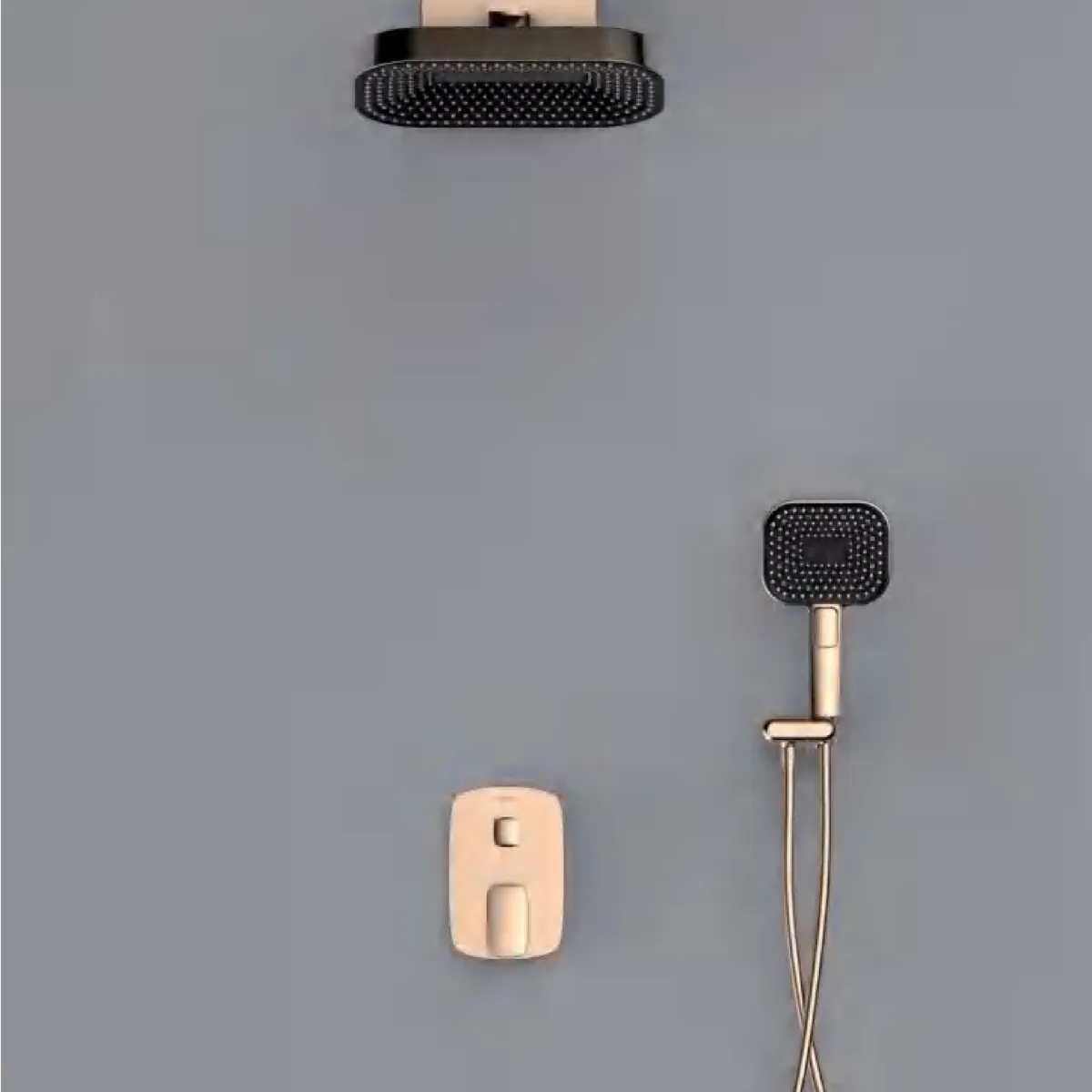 Bộ sen âm tường nóng lạnh Hakawa HK-SA31 1 Bộ sen âm tường nóng lạnh Hakawa HK-SA31 – ảnh phối cảnh